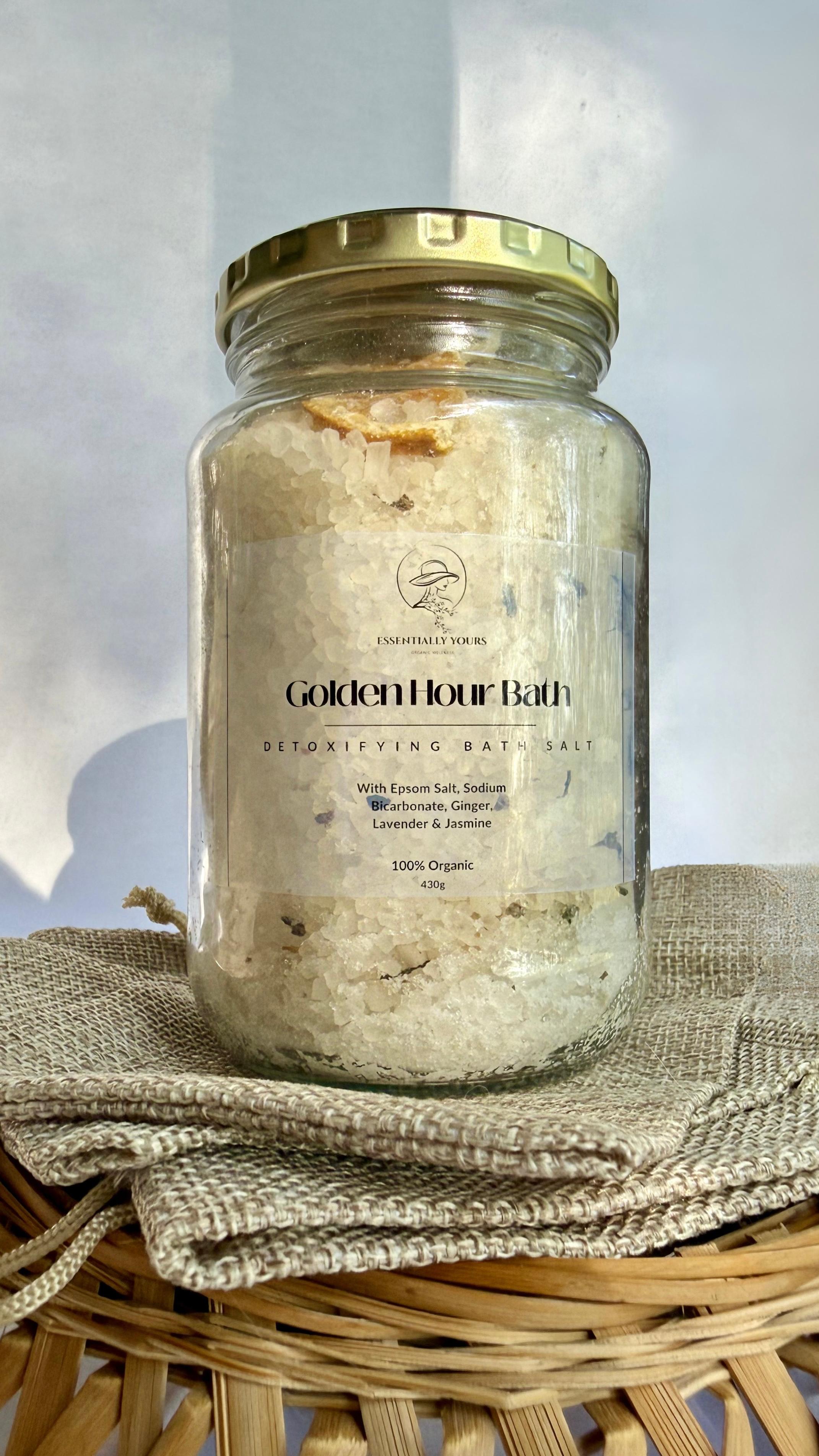 Golden Hour Bath - Detoxifying Bath Soak - 450g